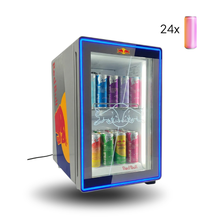 Mini nevera Limitada FrostBox™ + 24 latas GRATIS
